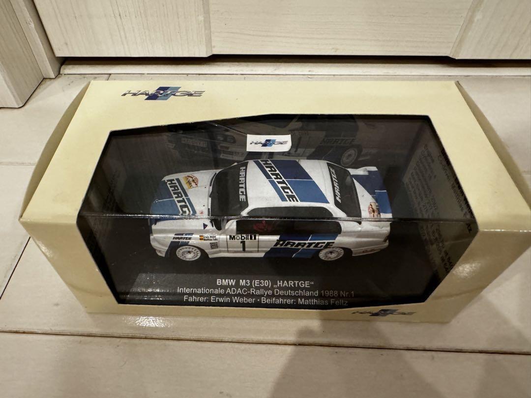 ixo 1/43 BMW M3 E30 Hartge Adac 1988 Mini Car | eBay ixo 1/43 BMW M3 E30 Hartge Adac 1988 Mini Car | eBay