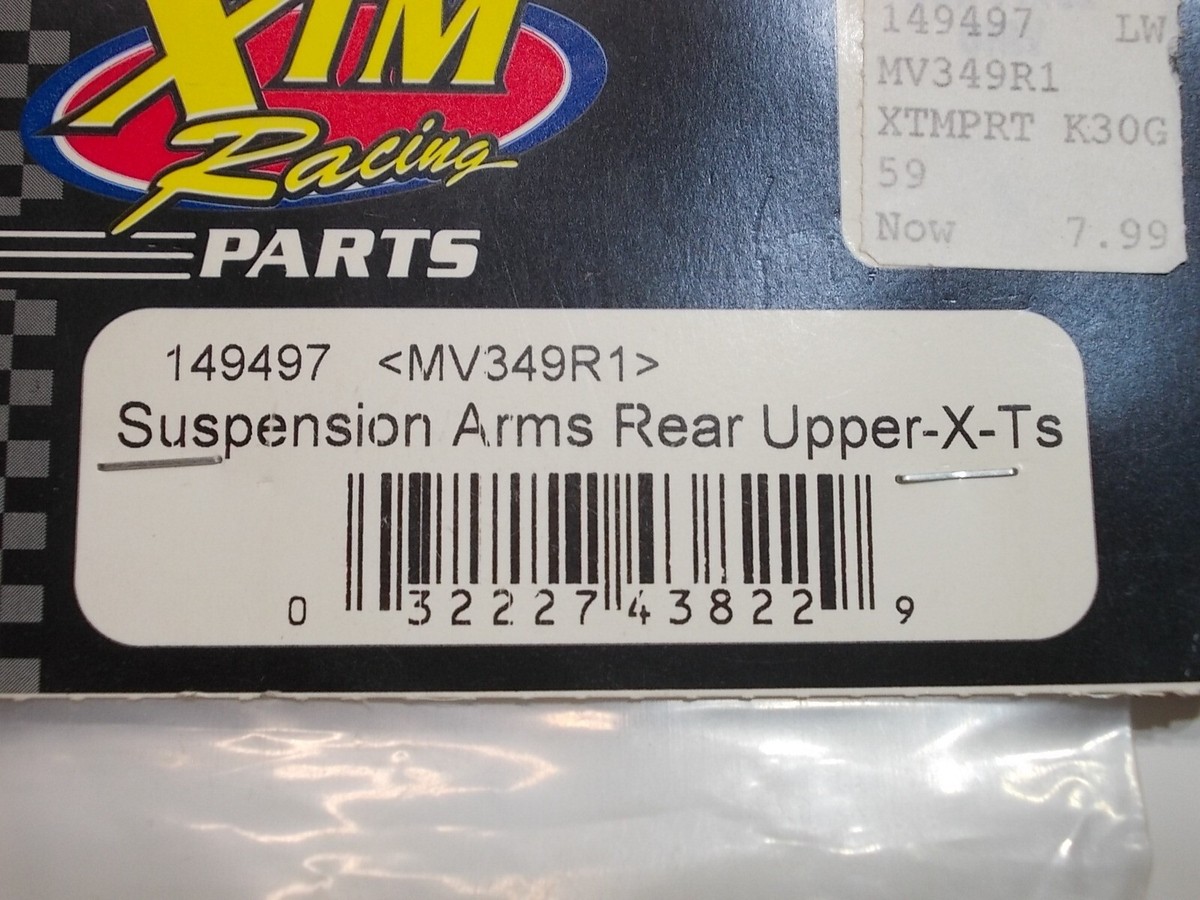 XTM 149497 Rear Upper Suspension Arms - XTM Racing Rail | eBay