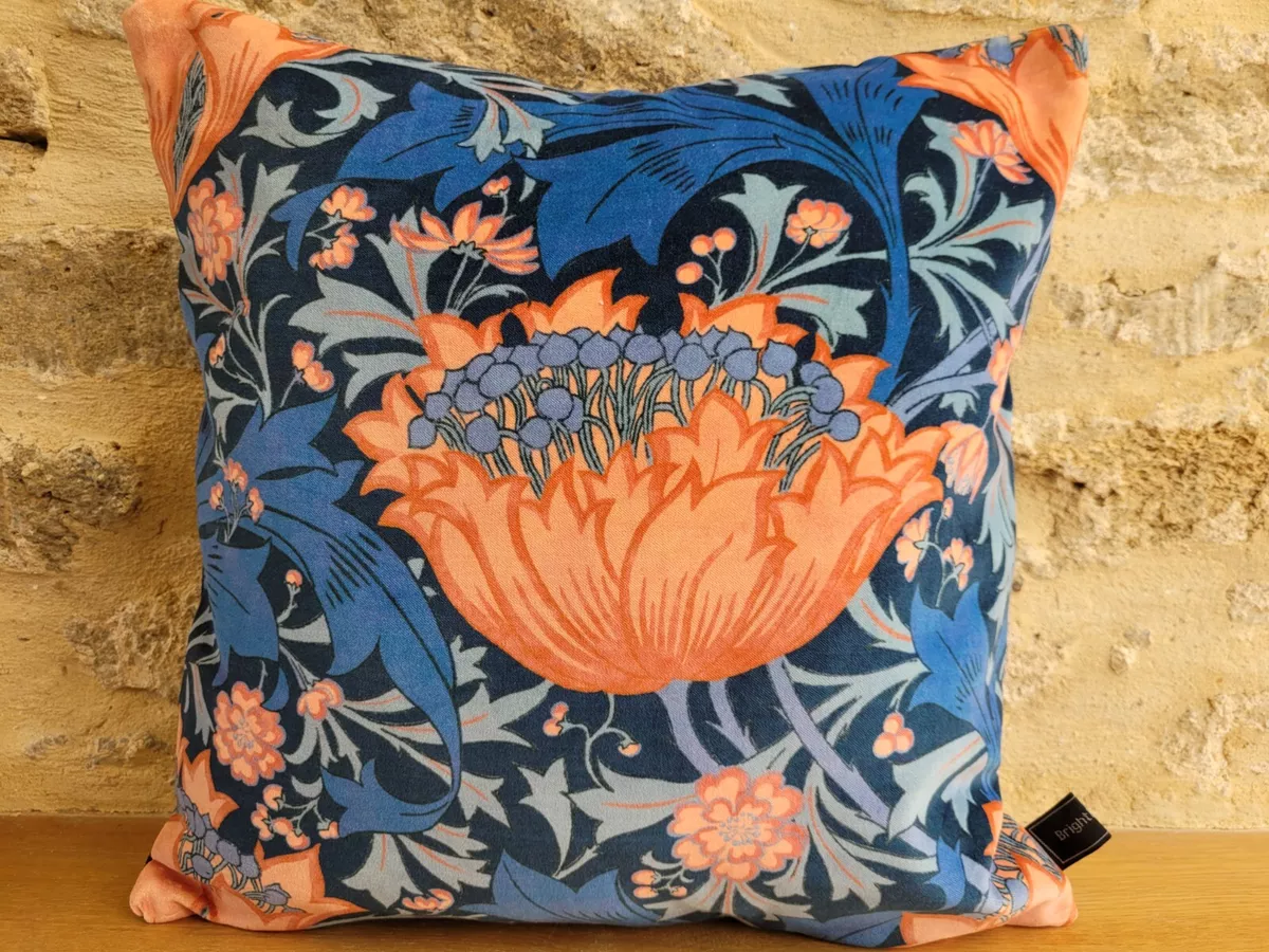 Orange cushion cheap covers ebay