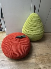 Set Of 2 Extra Large Crocheted Anne-Claire Petit New Price Around £550 For Both