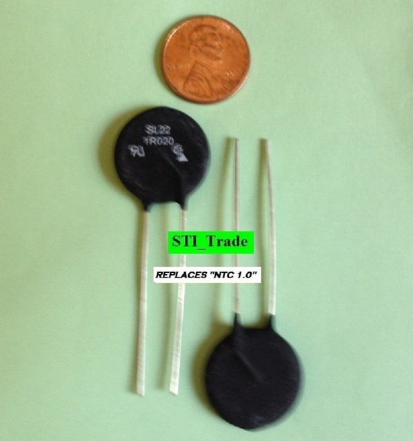 2x GE Blower Motor Thermistor 20A 1 Ohm (Ametherm SL22 1R020) eBay