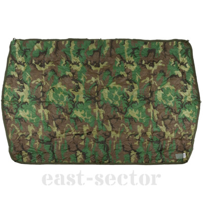 US Army Liner Wet Weather Poncho Woodland Camo USGI Woobie
