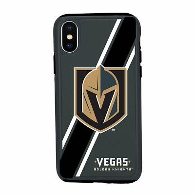 FOCO NHL Las Vegas Golden Knights Hybrid Case for iPhone XS Max (6.5'')