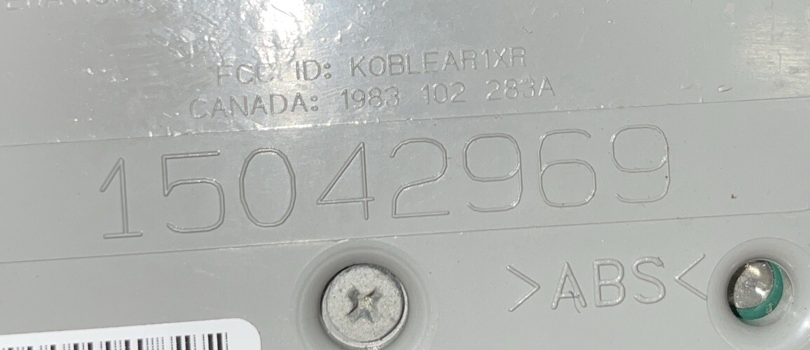 2001 2005 Chevy S10 Silverado Impala Anti-Theft Keyless Entry