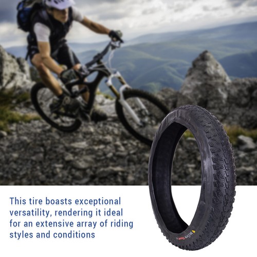 20 x 4.0 Inch Fat Bike Tire Rubber Bike Folding Tires Snow Beach Bicycle