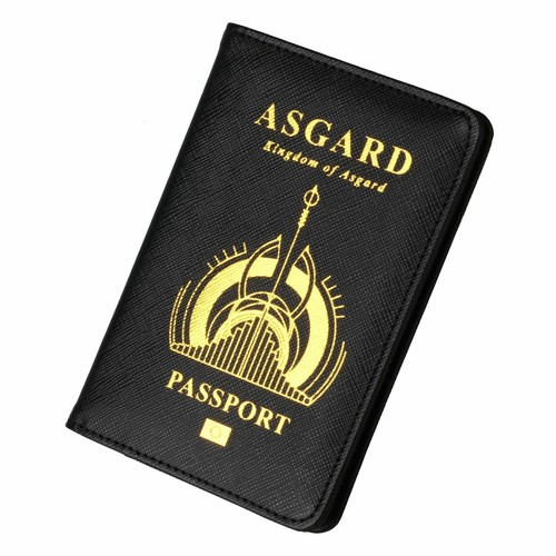 The Avenger Wakanda Hydra Hogwarts Passport Cover RFID Blocking Credit Card Case - Picture 34 of 43