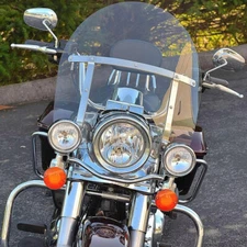 Windshield Windscreen W/ Bracket For Harley Touring Road King CVO FLHR 1994-2025