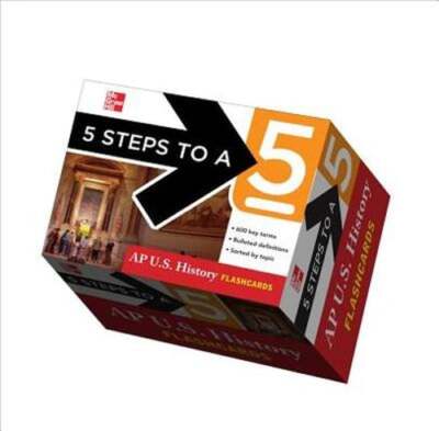5 Steps to a 5 AP U.S. History Flashcards by Armstrong Stephen: Used