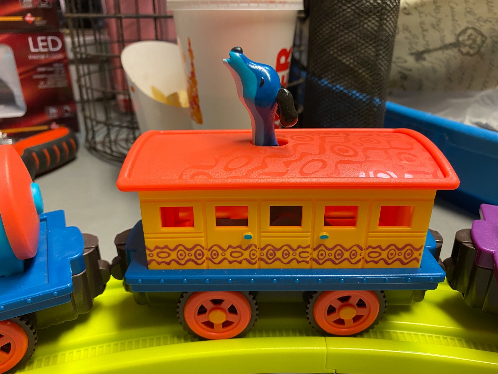 the critter express train set