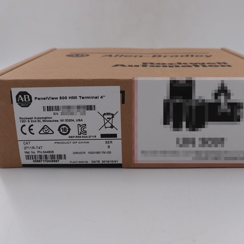 ALLEN BRADLEY 2711R-T4T PANELVIEW 800 4.3-INCH HMI TERMINAL New Factory Sealed