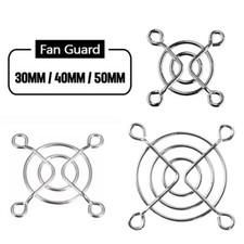 30/40/50mm Metal Fan Grill Fan Guard Protective Cover for PC CPU Inverter