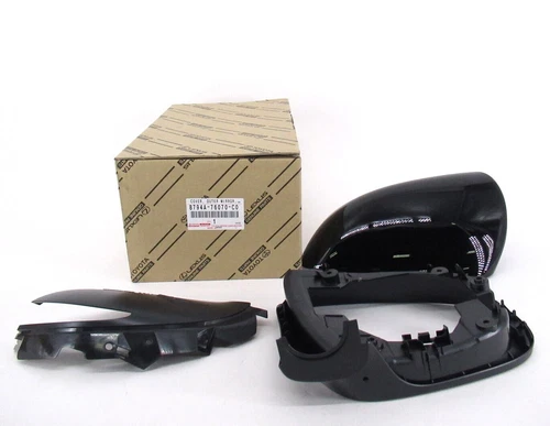 Genuine OEM Toyota Lexus 8794A-76070-C0 Driver Left Side Mirror Cover Black