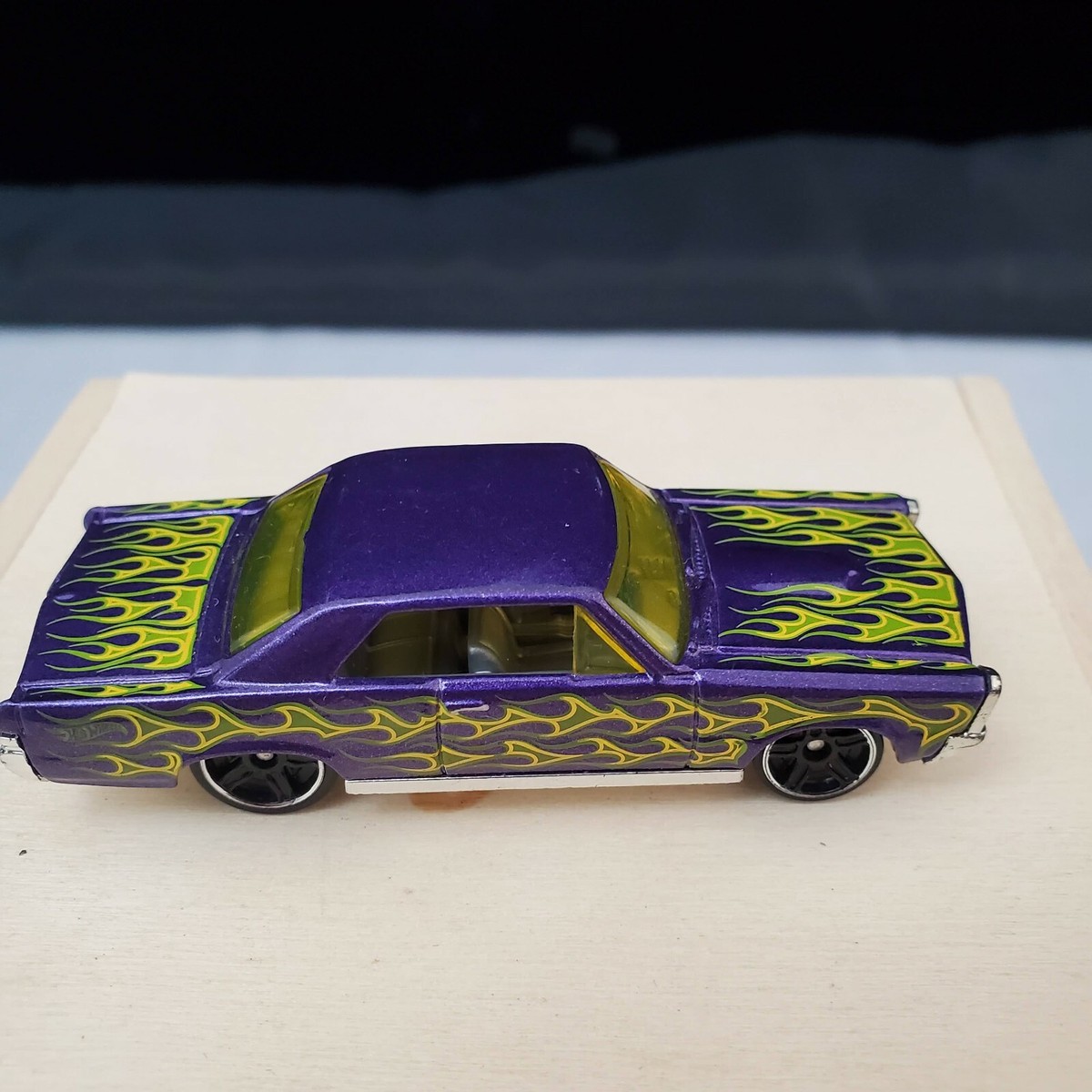 Mattel Hot Wheels HW Flames 65 Pontiac GTO Race Car - C2651