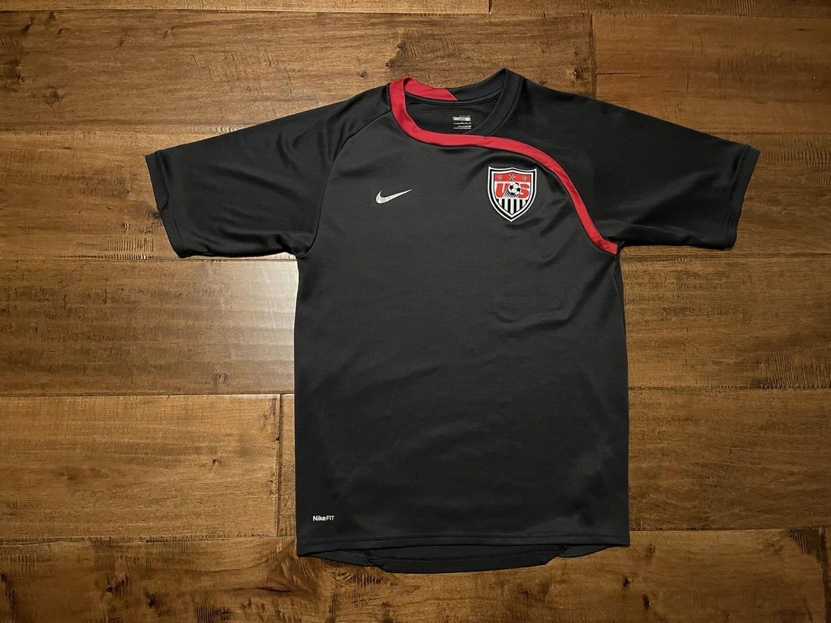 Nike Fit Dry 2008-2010 USMNT Team USA Training Soccer Jersey