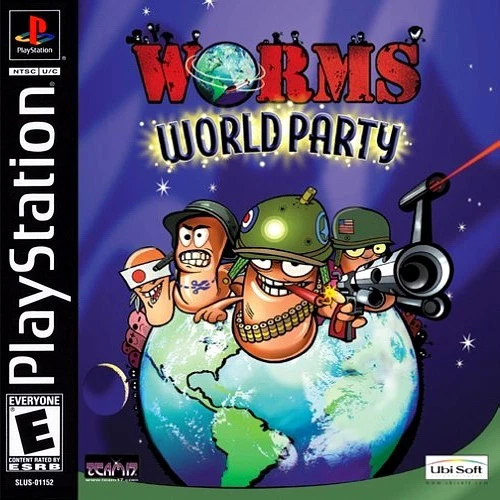 Worms World Party PS1 Great Condition Fast Shipping 8888310389 eBay