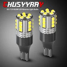 White 921 W16W LED Reverse Backup Light Bulbs for 2000-2021 2022 Toyota Corolla