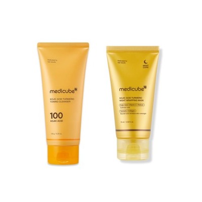 Medicube Kojic Acid Turmeric Duo EXP 08/2027/2028 NEW DAMAGED BOX