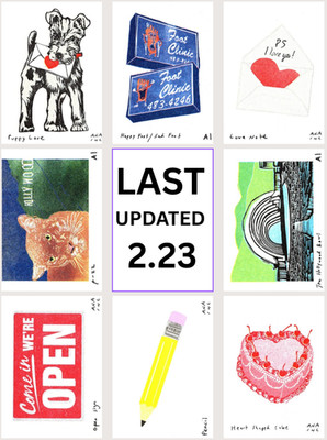 3/29 Over 250+ Individual Mini Print LOOK Anastasia Inciardi Machine Prints