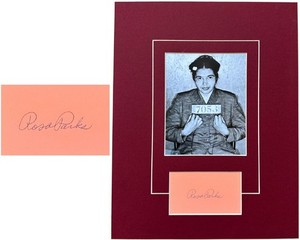 Rosa Parks Autograph for sale | eBay