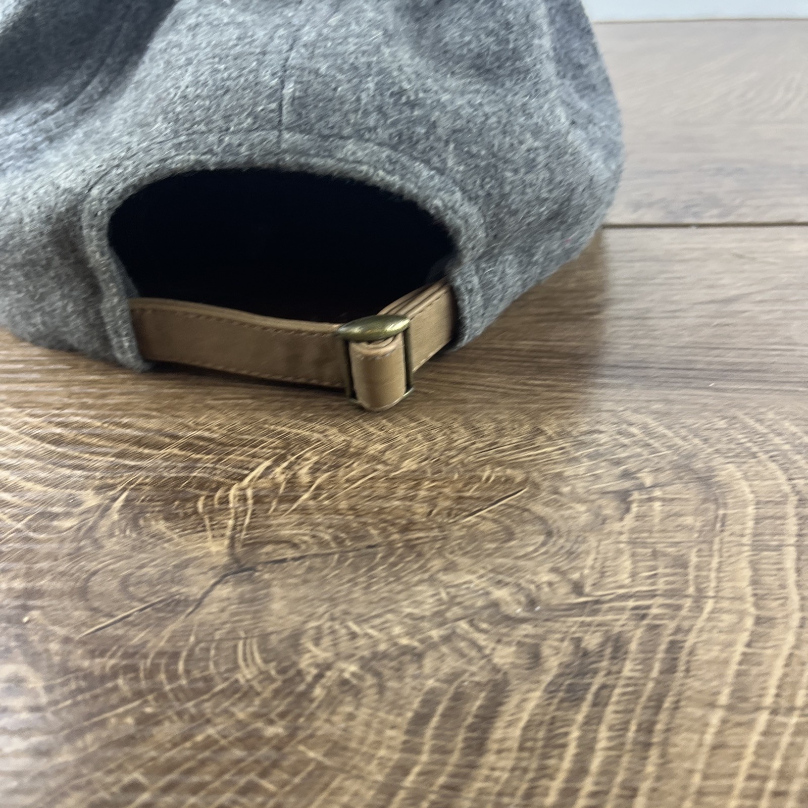 Plain Gray Tan Hat Gray Hat Adjustable Adult Size… - image 7