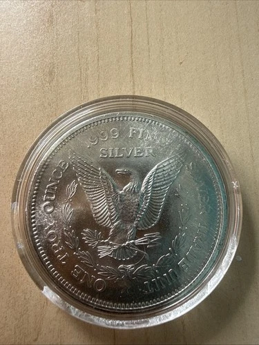 One Troy Ounce .999 Silver Trade Unit Coin 1987 Morgan Dollar
