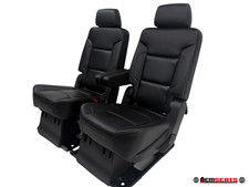 2015-2020 Chevy Gmc Yukon Xl Suburban 2nd Row Bucket Seats Leather 4007