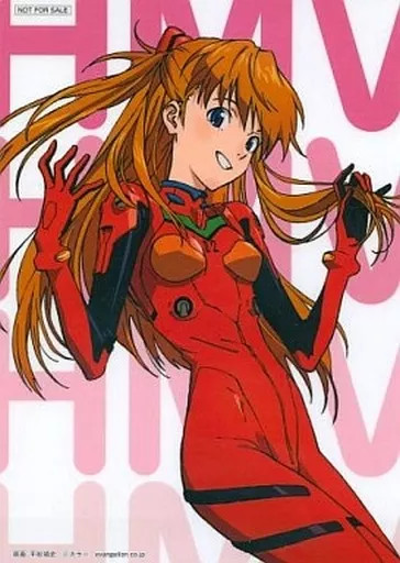 Shikinami Asuka Langley B5 Full Color Clear File from Evangelion Bluray DVD Bonu