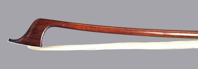 A very fine French certified cello bow by E.A. Ouchard, ca. 1925, EXCELLENT!