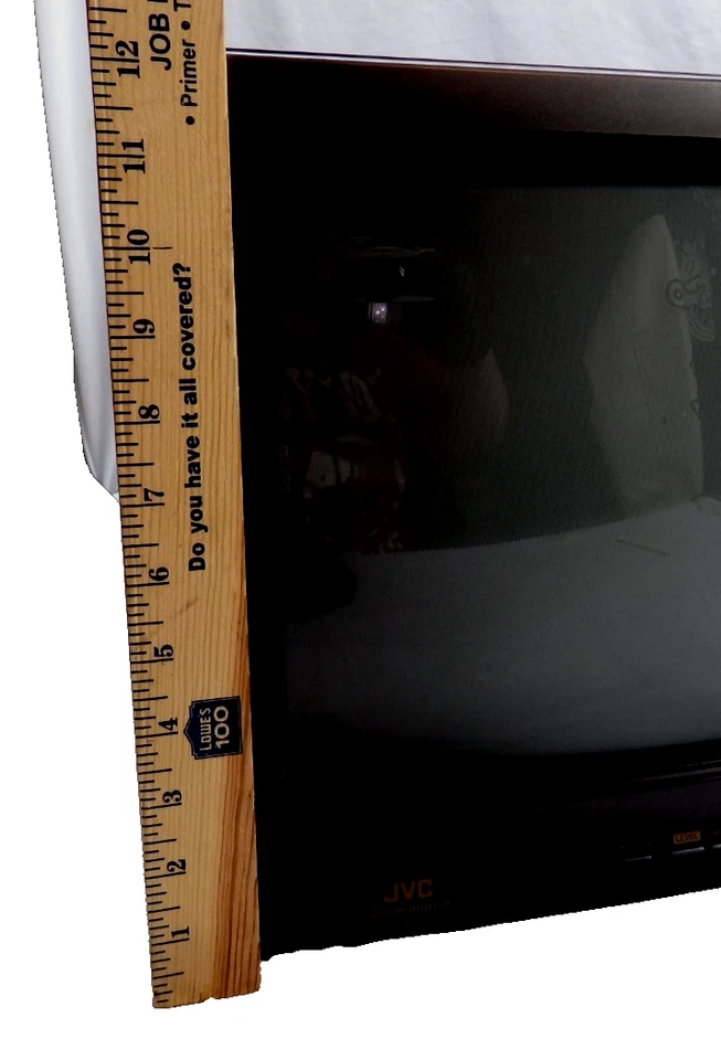 JVC MASTER COMMAND C-1320 13" TV w/REMOTE (NOT ORIGINAL REMOTE) USED/WORKS - Image 3 of 4