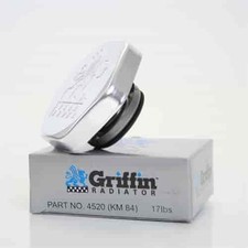 Griffin Radiators 16-18 Psi Street Radiator Cap In Silver