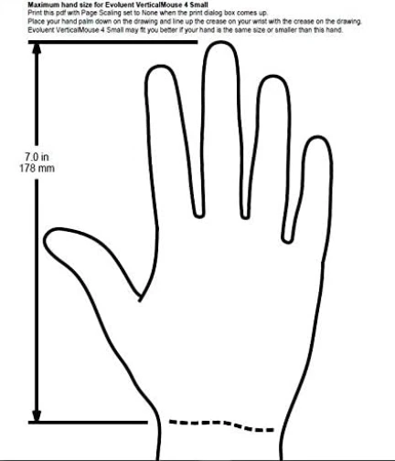 Ergonomic mouse Evoluent VerticalMouse 4 Right Regular, Black, Grey/Silver, Medi - Image 3 of 4