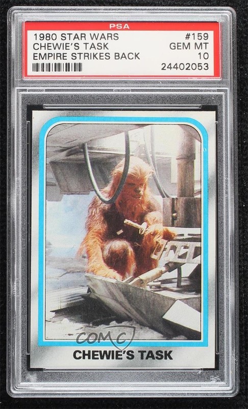 1980 Topps Star Wars: The Empire Strikes Back Chewie's Task PSA 10 GEM MT s5j