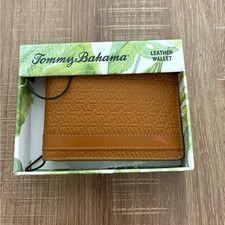 Tommy Bahama Men's Brown Leather Wallet NWT