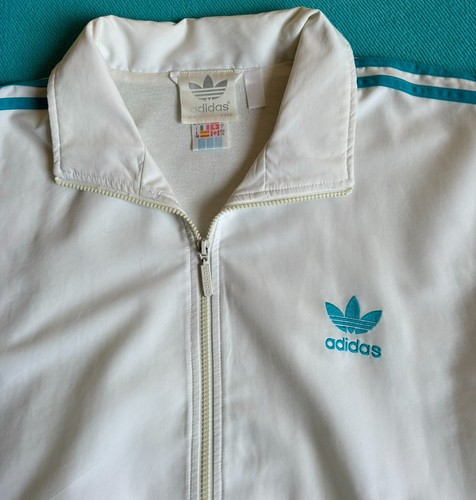 Adidas Originals vintage 90s white jacket size. XXL - Bild 6 von 14