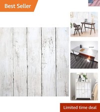 Peel and Stick Wallpaper Wood Contact Paper White Shiplap Wall Paper Peel and...