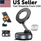 Magnetic Phone Holder for Car Vacuum Suction Car Mount Adjustable Zinc Alloy