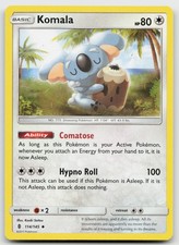 Komala 114/145 -NM- Pokemon EN SM - Guardians Rising