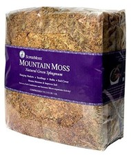 SuperMoss 23825 Mountain Moss Dried, Natural, 5lb Small Bale