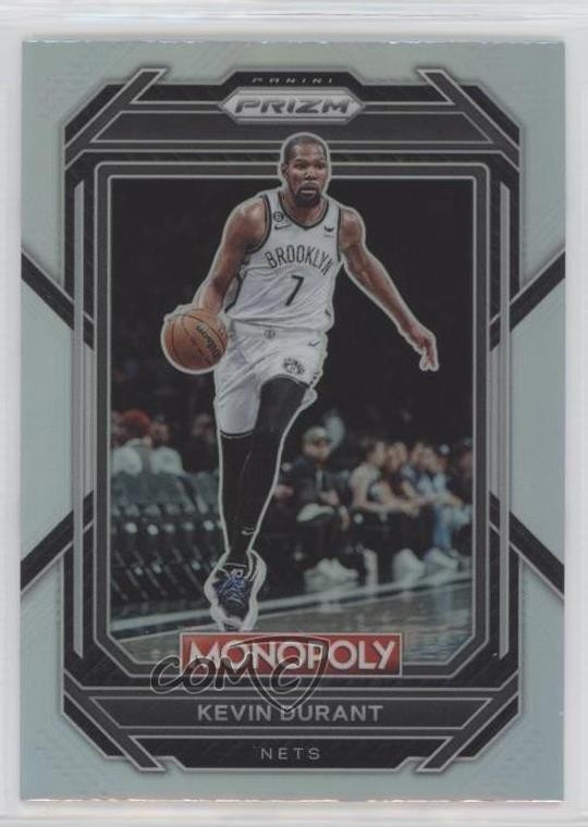 2022-23 Panini Prizm Monopoly Silver Prizm Kevin Durant #7 0nr3