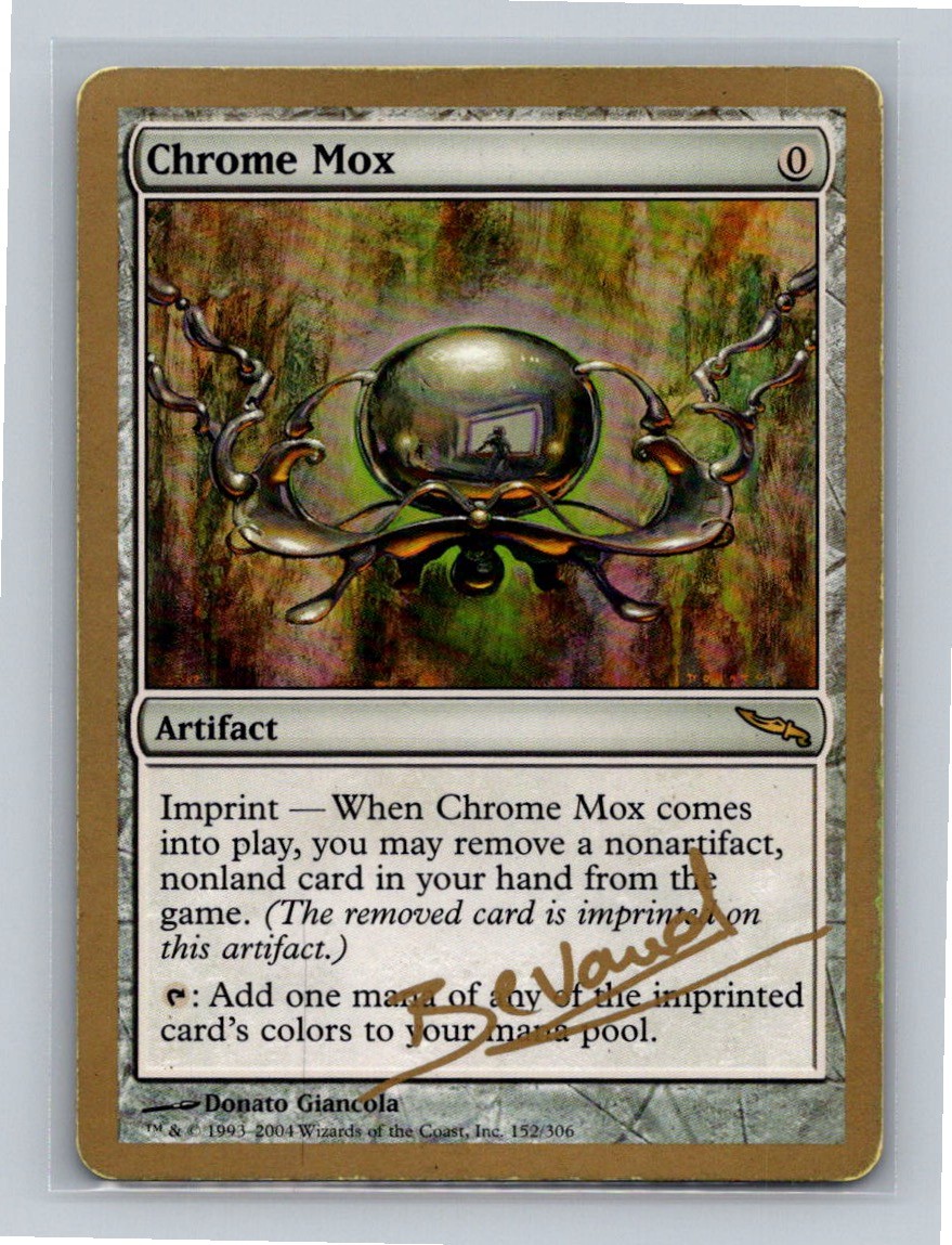 Chrome Mox - 2004 Manuel Bevand (MRD) S World Championship Decks