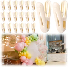 20 Pack Balloon Arch Clips Plastic Spring Clamps 2.4 Inch Heavy Duty Clip for Ba