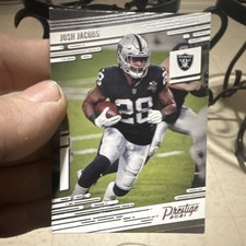 Panini Prestige 2021 Josh Jacobs #142 Las Vegas Raiders NFL Base Set Card