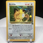 Pokemon Card MEOWTH |Game Boy Holo / BLACK STAR PROMO-Rare | Card #10 Vintage MP