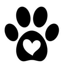Paw Puppy Love Dog Vinyl Decal Sticker Waterproof Outdoor Car Laptop Window Mug