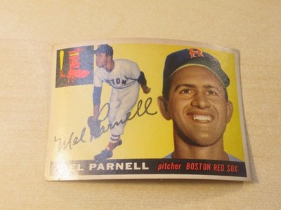 1955 TOPPS MEL PARNELL #140 BOSTON RED SOX LOW GRADE PLEASE READ DESCRIPTION