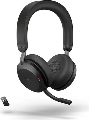 Jabra Evolve2 75 MS Stereo Bluetooth Headset USB-A ANC Schwarz