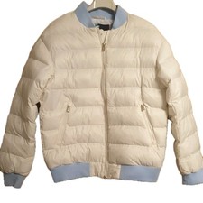 ANNI FOR FRIENDS Steppjacke 2-Wege-Zipper Kontrast-Bund figurumspielendGr36 Sp