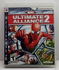 Marvel: Ultimate Alliance 2 (PlayStation 3, 2009) Complete Tested Working 
