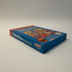Fisher Price Perfect Fit NES Nintendo Game with Original Box Educational Puzzle