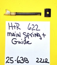 HR H&R NICE 622 TARGET 22 LR. MAIN SPRING + GUIDE  PARTS ITEM # 25-638